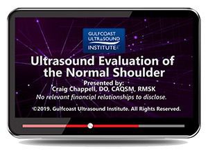 Gulfcoast: Ultrasound Evaluation of the Normal Shoulder