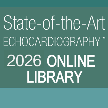 ASE State-of-the-Art Echocardiography Online Library 2026